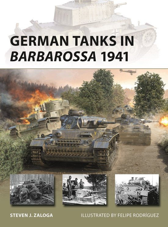 New Vanguard- German Tanks in Barbarossa 1941 - cover