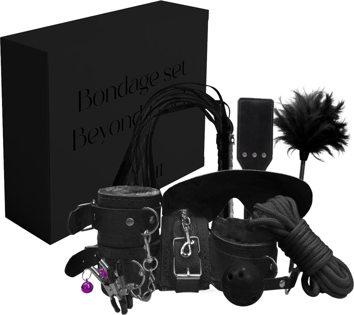 Goedkoopste Cupitoys® Bondage set - Beyond Black - 9-delig