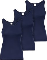 Ladeheid 3 pack Dameshemd Singlet-Onderhemd – Blauw – XXL - LA-LA40-262-US