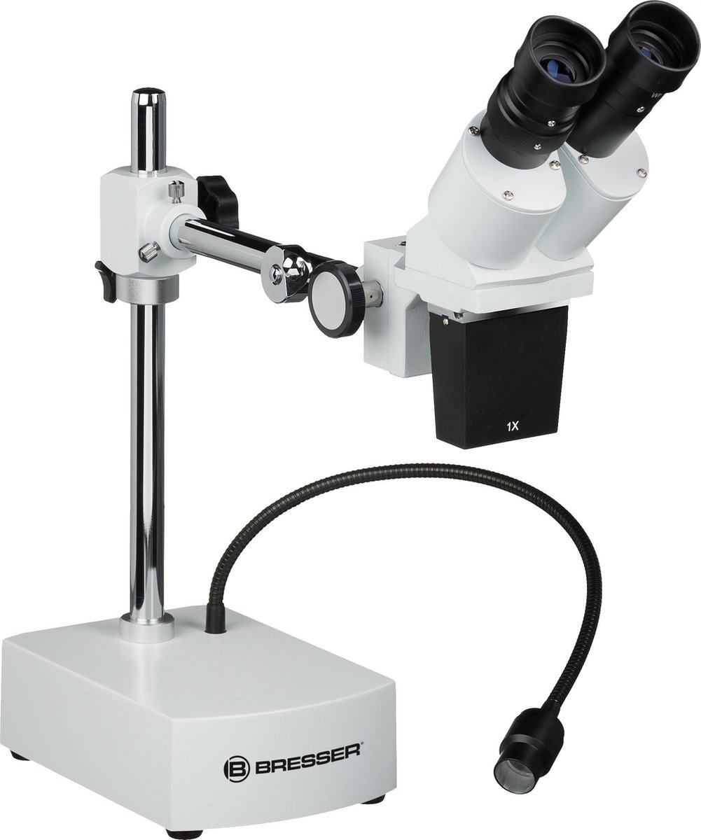 Bresser Microscoop - Biorit CS Stereo 10x Vergroting- Geschikt voor Grotere Objecten