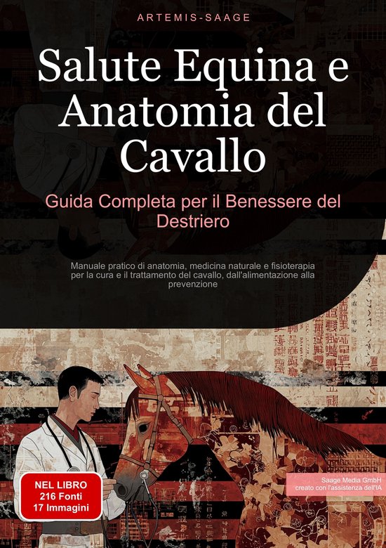 Salute Equina e Anatomia del Cavallo: Guida Completa per il  ... - cover