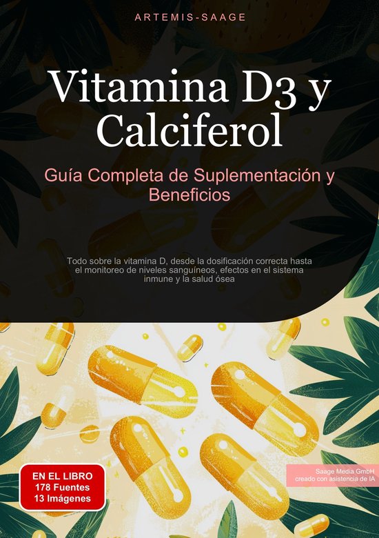 Vitamina D3 y Calciferol: Guía Completa de Suplementación  ... - cover