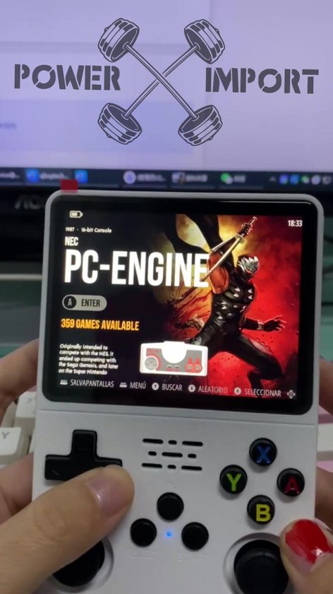 Keyboy Console de jeu, Inlighte - Console de jeu Keyboy R36S mise à
