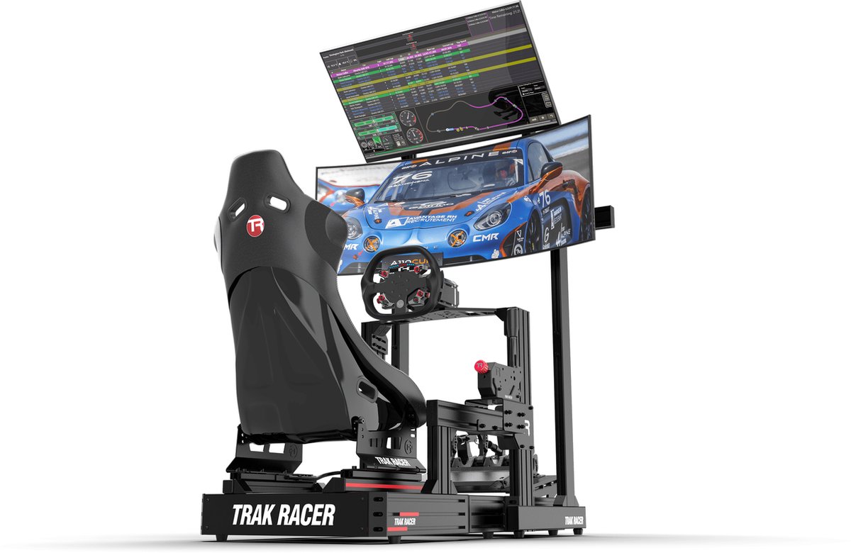 Trak Racer- Vrijstaande dubbele (2) monitorstandaard