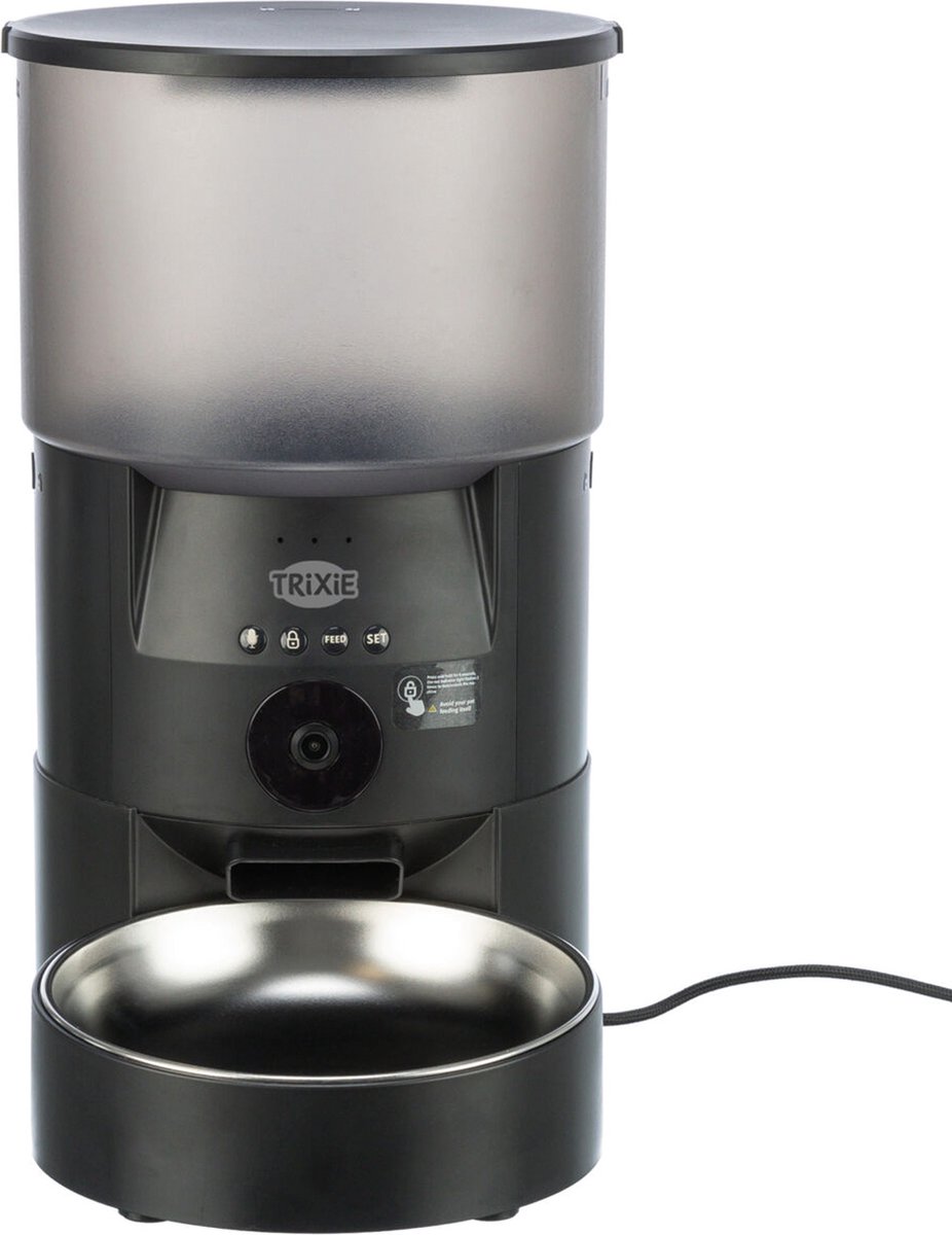 Trixie - Voerautomaat TX-C Smart - Zwart - 3 liter
