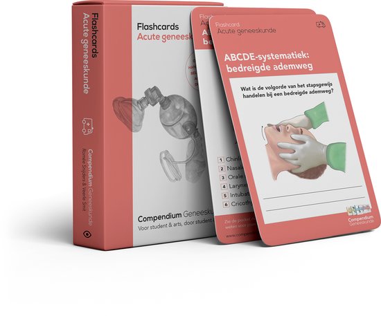 Flashcards Acute geneeskunde – 40 stuks