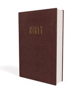 Niv, Gift and Award Bible, LeatherLook, Burgundy, Red Letter Edition, Comfort Print