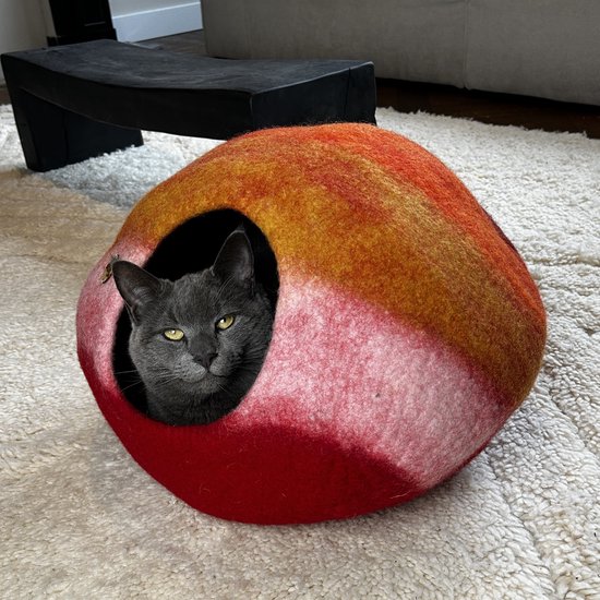 Cat cave kattenmand zonsondergang - SnoozyCave