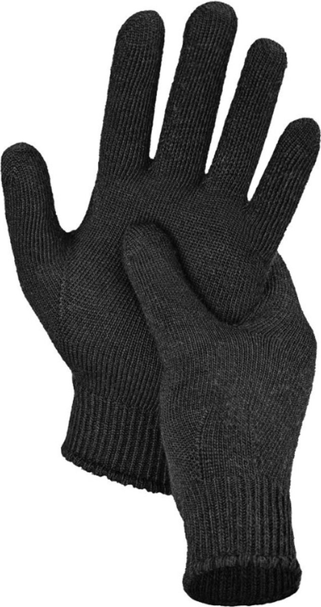 Norfolk - 70% Merino wol Handschoenen - Zwart - Large/X-Large - Bibury