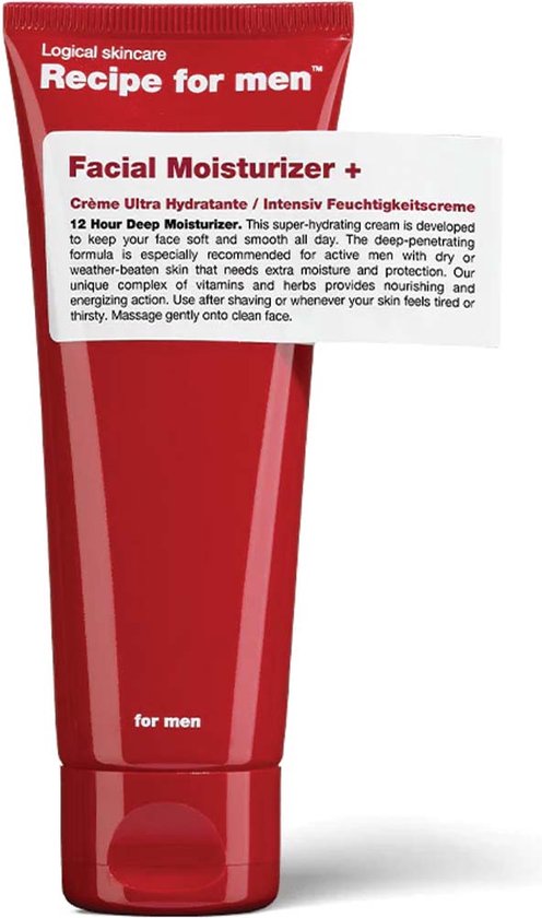 Recipe for Men Facial Moisturizer+ 75 ml.
