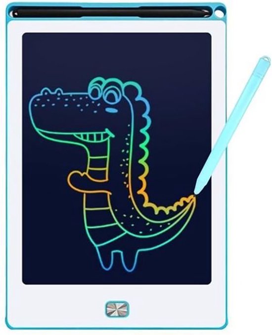 Tekentablet - Uitwisbaar tekenbord voor kinderen - Leren tekenen - Blauw schrijfbord- LCD Wisbord - Educatief speelgoed - Jongen / Meisje - Kinderspeelgoed - 3 jaar / 4 jaar / 5 jaar / 6 jaar / 7 jaar / 8 jaar