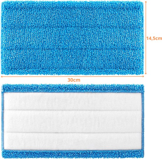 Doekje voor Swiffer Wetjet herbruikbare wasbare mop [Set 4]