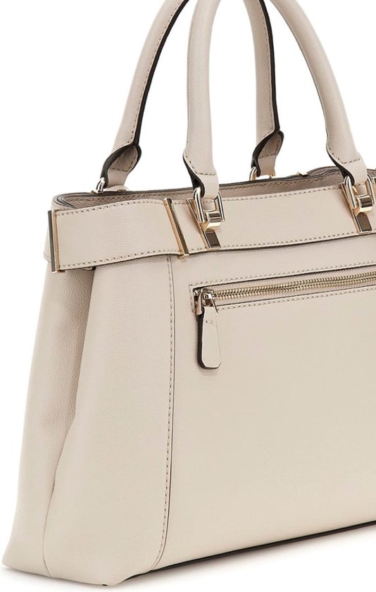 GUESS Sac à épaule bandoulière Sac à main Anadela Mini Satchel Bag Taupe