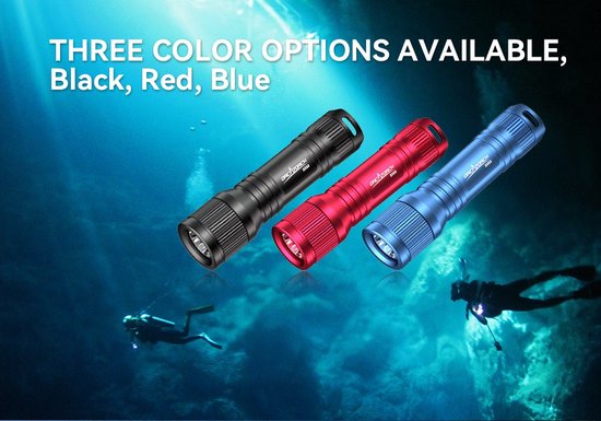 Foto: Orcatorch d560 mini duiklamp