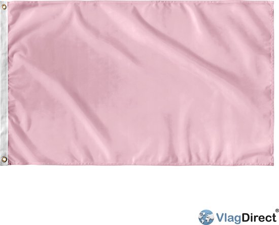 VlagDirect - Drapeau rose - Drapeau thème rose - 90 x 150 cm.