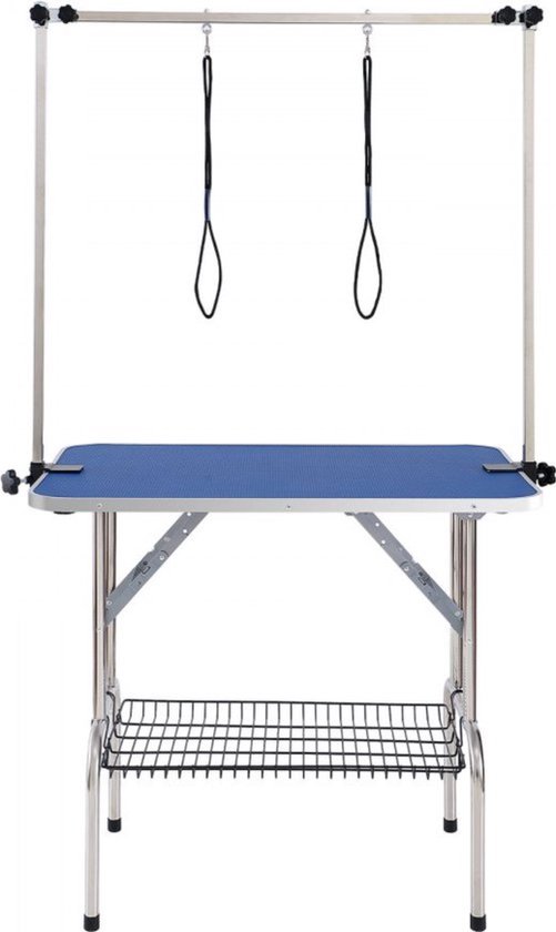 Trimtafel - HondenVerzorging - Verstelbaar - Veelzijdig - Wit