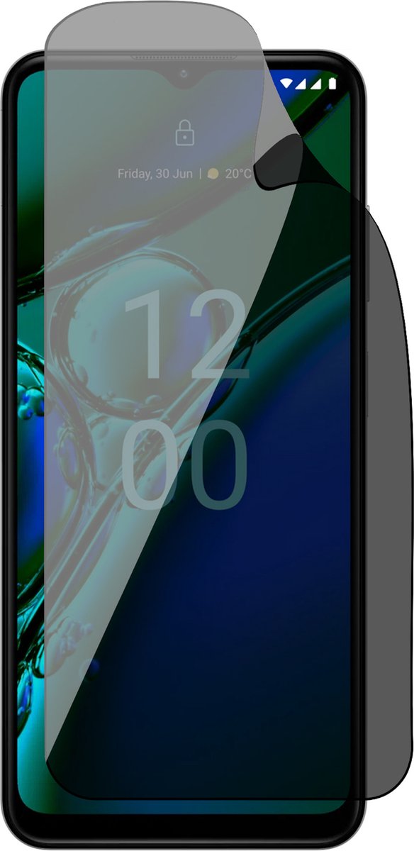 Privacy Screenprotector geschikt voor Nokia G42 - 1x FlexGuard Screen Protector