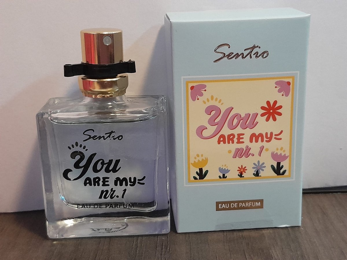 Goedkoopste Sentio Quote2 cadeau idee tekst for women - You Are My Nr. 1 - Eau de parfum - 15ml
