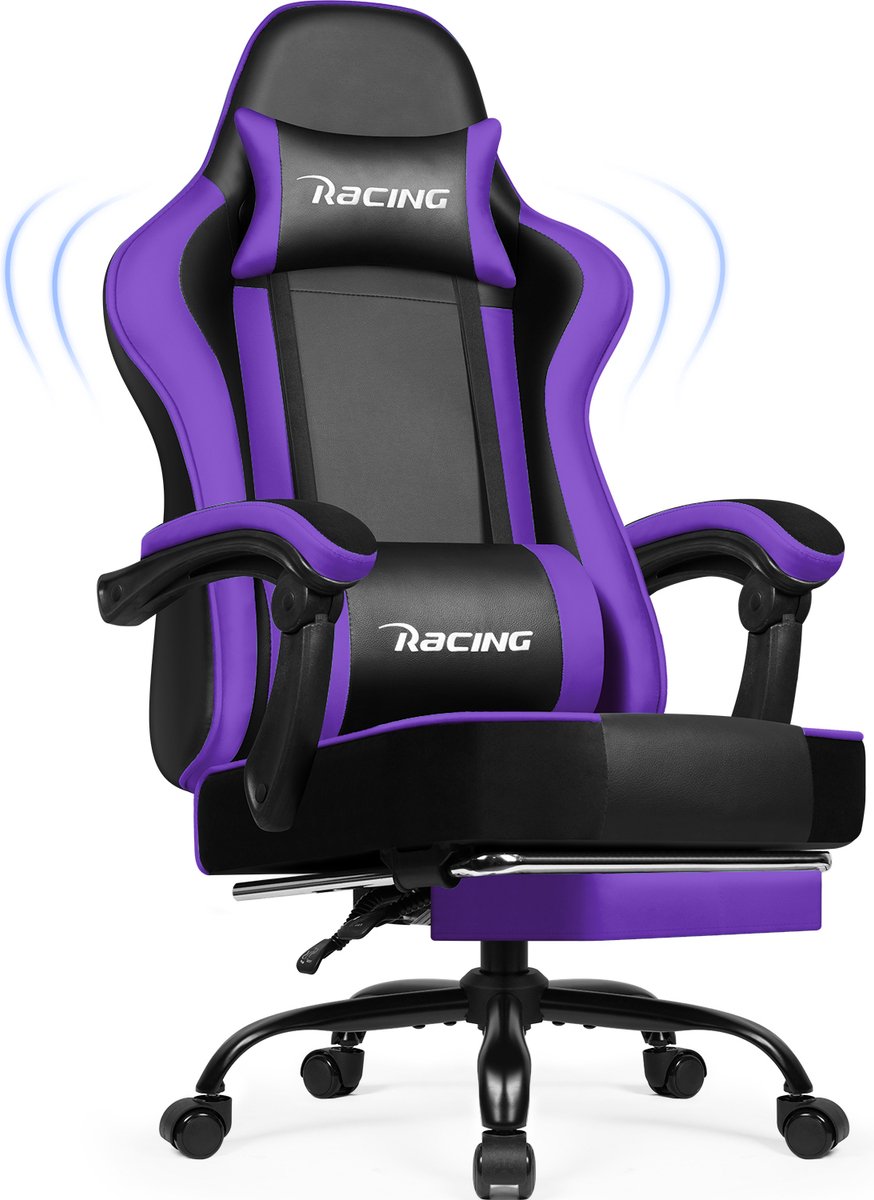 Elekiatech Gaming Stoel met Inklapbare