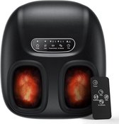 Bol.com Foot Massager with Heat- Plantar Fasciitis Shiatsu 3D Kneading Compression- Electric Feet Massager- Size Up to 10.5- Gif... aanbieding