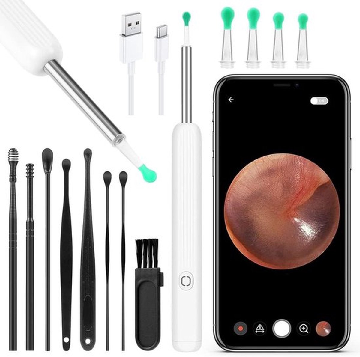 Goedkoopste Oorsmeer Verwijderaar - Ear Cleaner - Ear Wax Cleaner - Oorsmeer - Oorreiniger - Oorreiniging