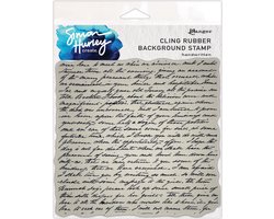 foto van Ranger • Simon Hurley Create Cling Background Stamp Handwritten