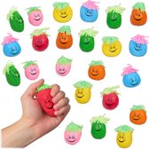 50 Mini Stressballen Assortiment Bulk 5,1 Cm Zacht Speelgoed Verscheidenheidspakket Stress Ballen Knijpbare Sensorische Fidget Ballen Voor Kinderen Verjaardagscadeaus Jongens Meisjes 1314260217