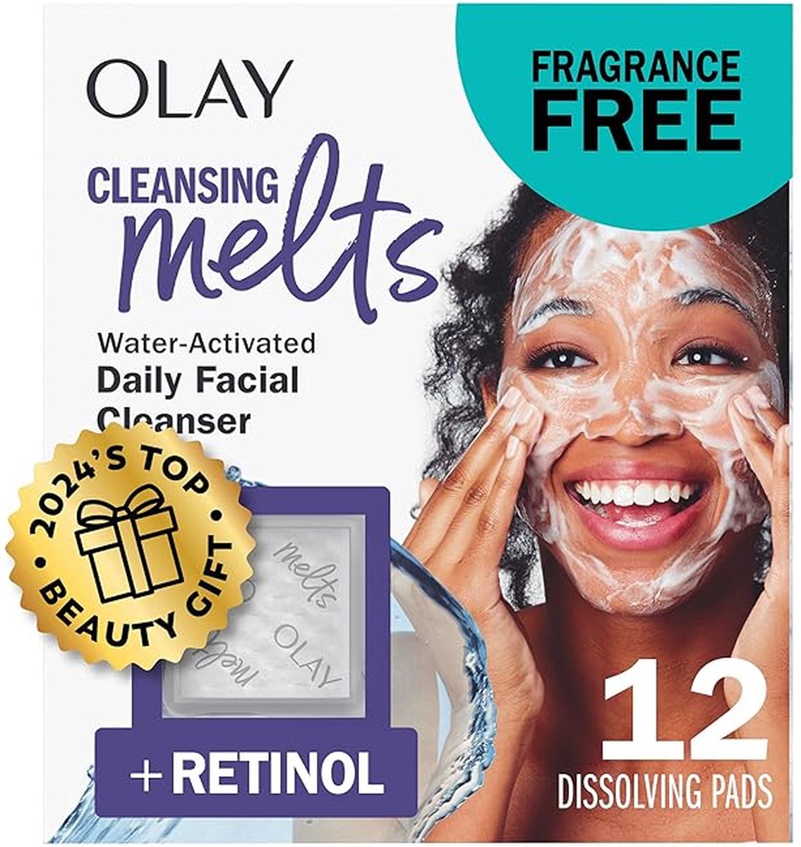 Goedkoopste Olay Cleansing Melts Retinol Face Cleanser