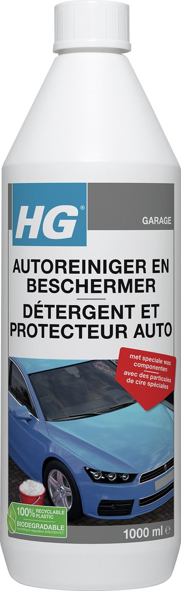 Bol.com HG - Garage - Autoreiniger & Beschermer - Wax Componenten - Langdurig Schoon - 1L - 1 stuk aanbieding