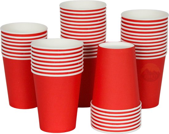 Gobelet, 1000 pièces, 200 ml/8 oz, Idéal pour une utilisation multifonctionnelle, Tasse à café, Gobelets de fête, Gobelets jetables, Gobelets en carton, Gobelets en papier, Gobelet pour enfants, anniversaire, barbecue, fêtes