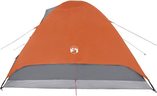 vidaXL Koepeltent 6-persoons waterdicht oranje Kampeer Tent - Tent - Campingtent - Koepeltent - Buitenleven van Vidaxl — afbeelding 5