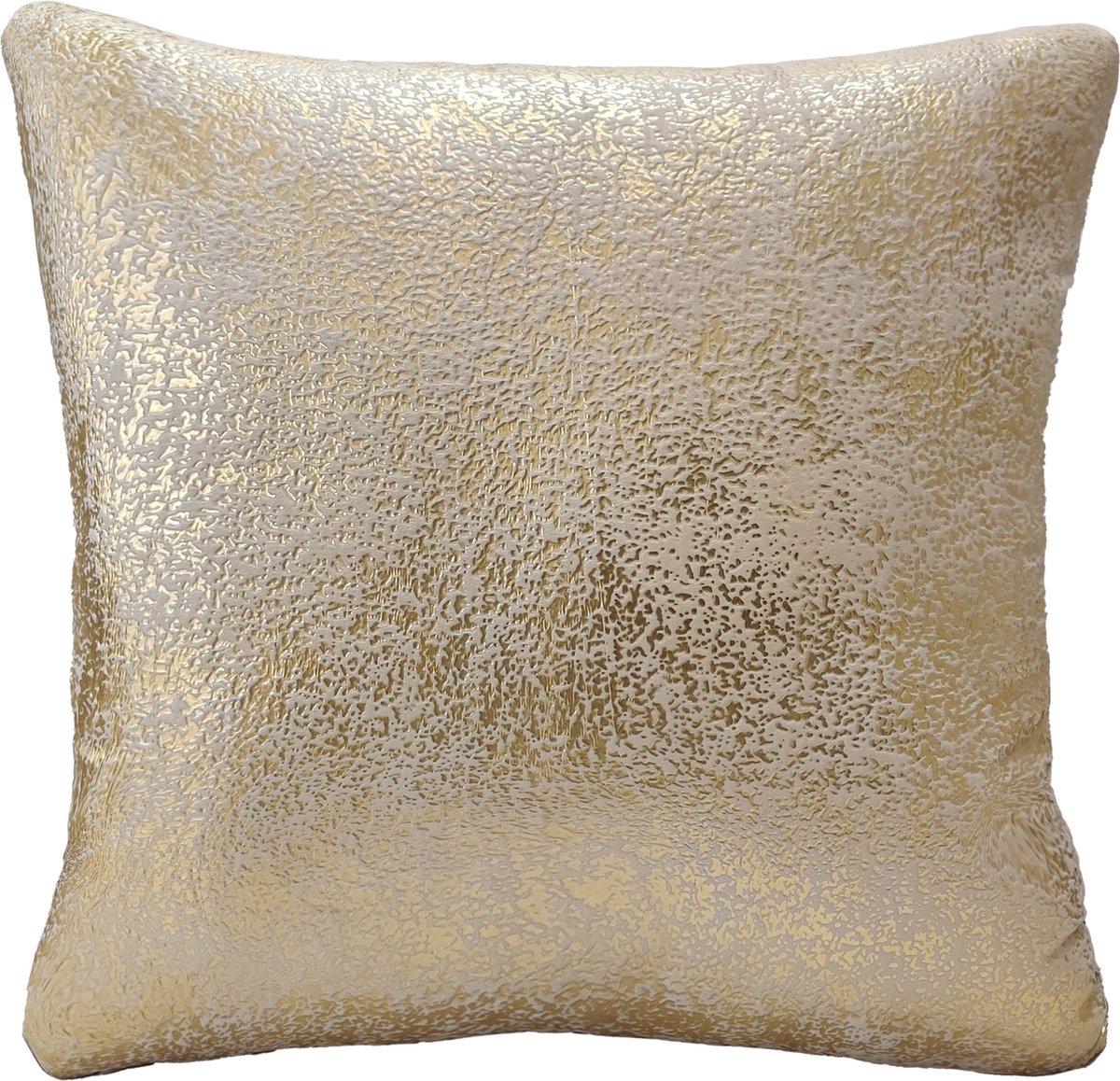 Urbane Hide 45x45 cm Kussenhoezen | Kussenhoes | Kussenhoesjes | Sierkussen | Velvet | met rits | Wit