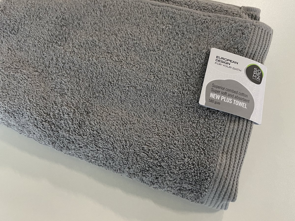 Sorema Badlaken New Plus magnetic grey 70x140