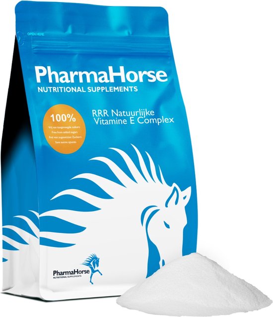 RRR Natuurlijke Vitamine E Complex paard 1000 gram RRR Natuurlijke Vitamine E Complex paard 1000 gram