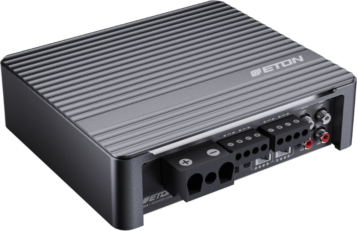 ETON MA4 - Autoversterker - 4 kanaals - 4x 105 Watt RMS of 2x 360 Watt RMS - Klasse D