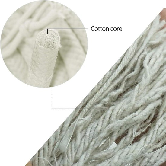 Touwen, draden en vezels voor Macramé – tagged 6mm