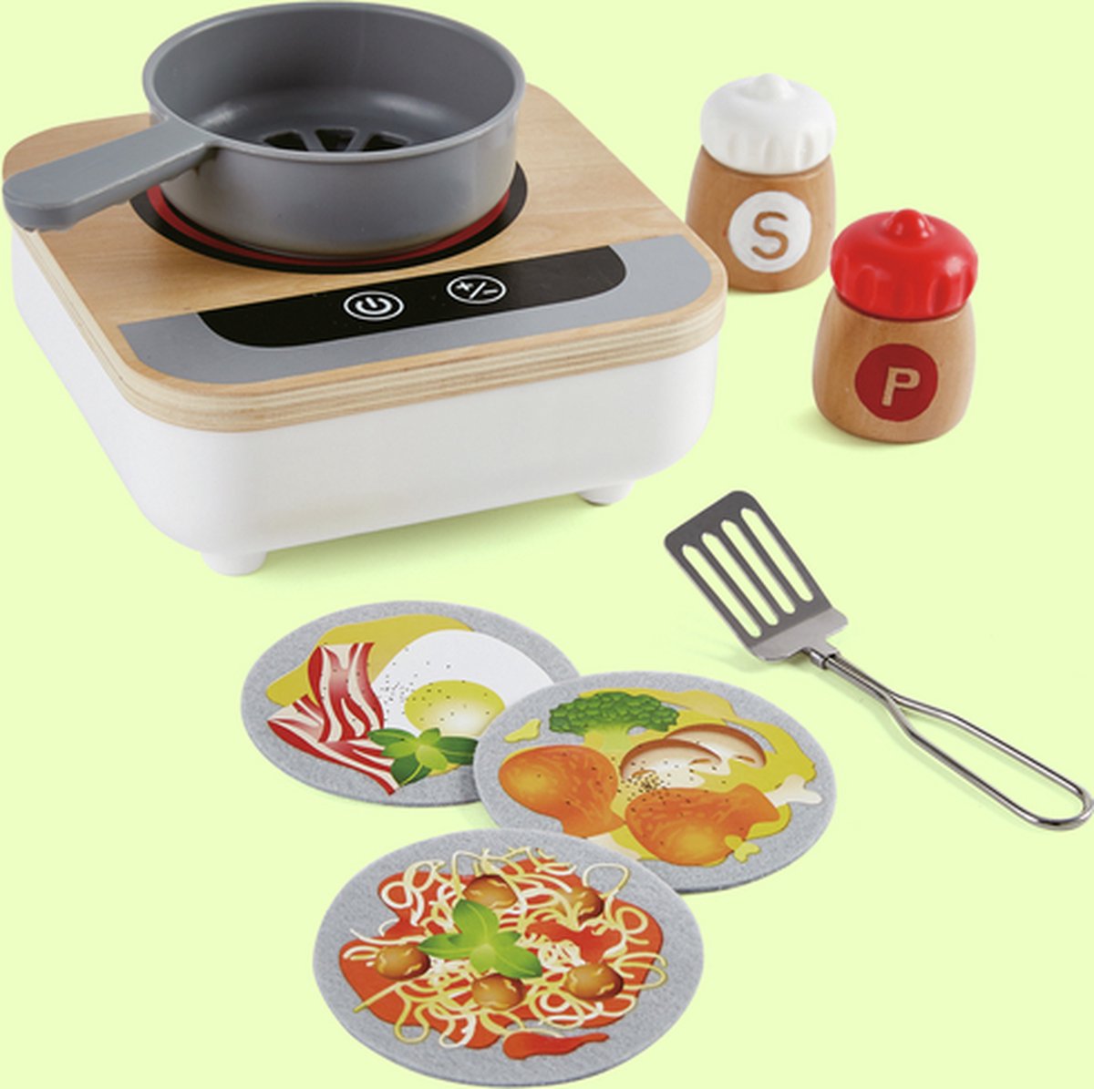 Hape airfryer op batterijen speelkeuken thumbnail 2