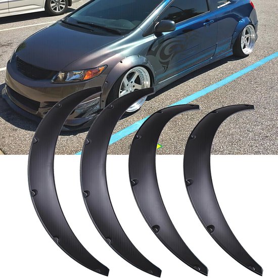 Wielboog Protector 1,5 M Universele Auto Spatbord Wiel Wenkbrauw Trim