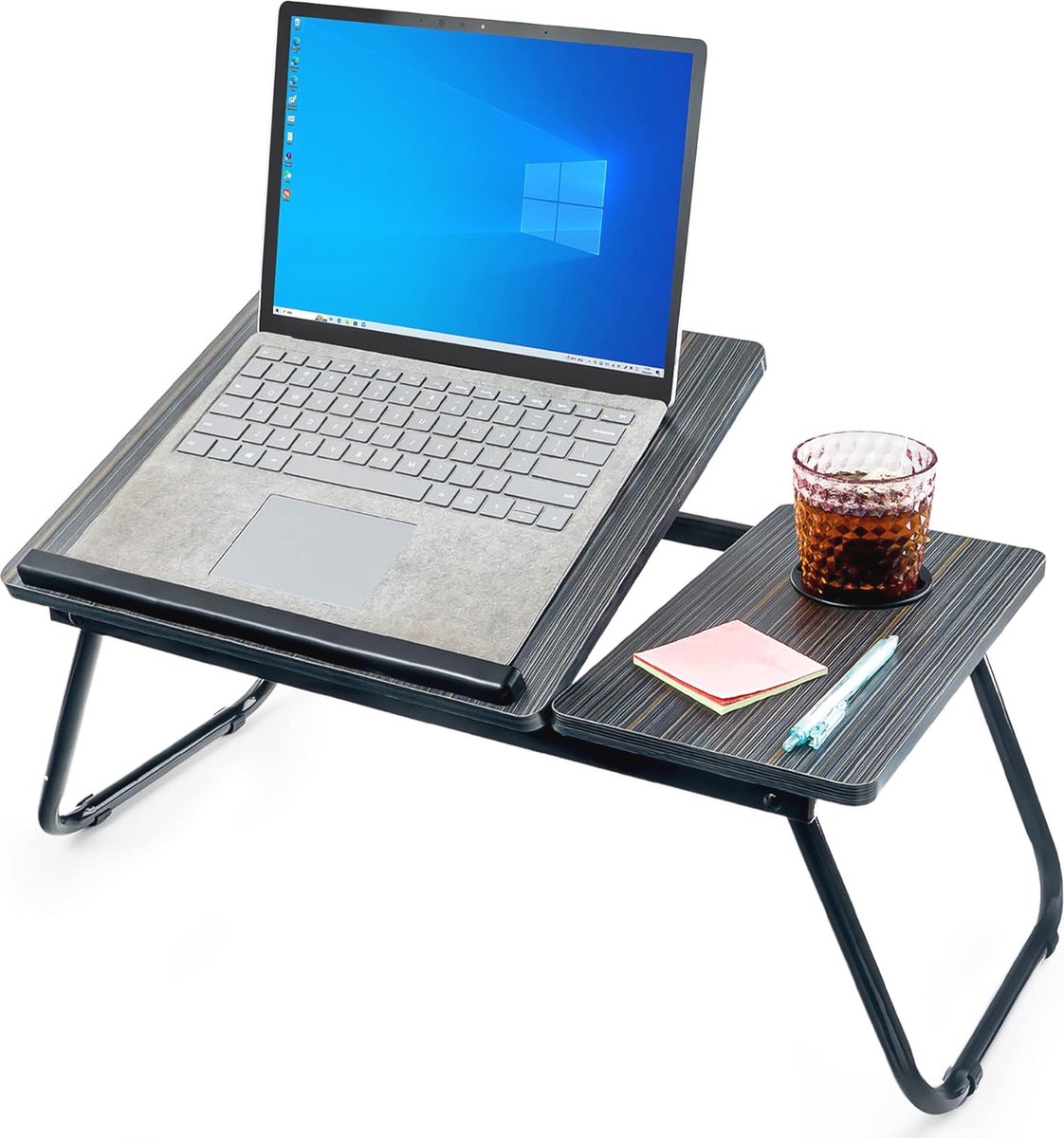 Opklapbare Laptoptafel - Multifunctionele Werktafel voor Bed, Bank en Tafel, Ideaal voor Eten en Werken