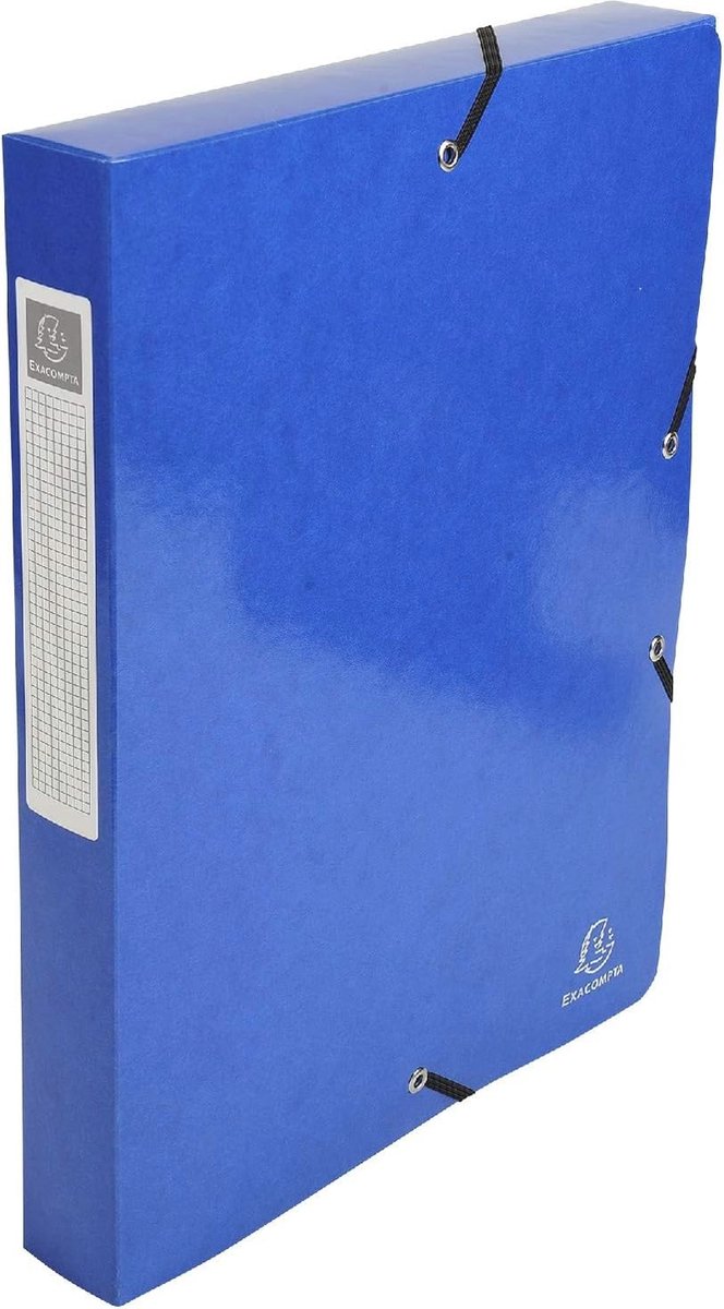 Dossierbox A4 met 40 mm Rug - Donkerblauw, Ideale Archiefoplossing voor Documenten