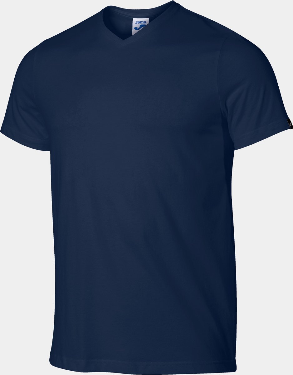 Joma Versalles Short Sleeve Tee 101740-331, Mannen, Marineblauw, T-shirt, maat: XL