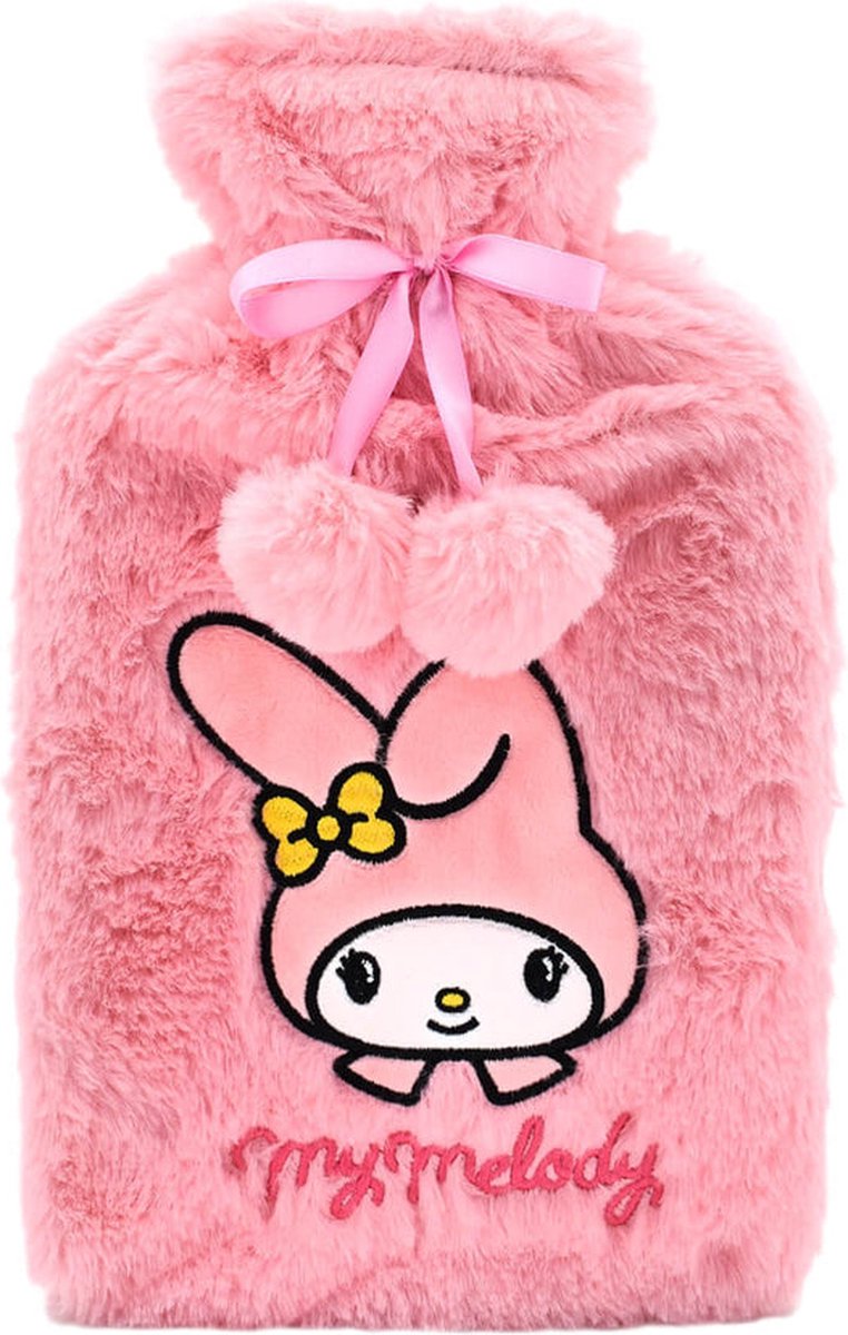 Goedkoopste My Melody Warmwaterkruik - Kruik - Waterkruik - 1 Liter - 18x29 cm