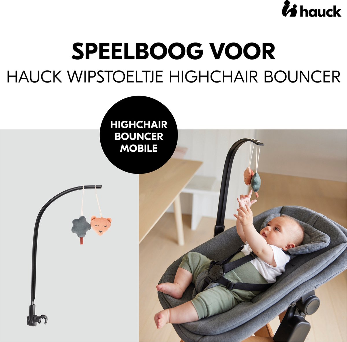 Hauck Speelboog - Speelboog voor Wipstoel - Bear thumbnail 6