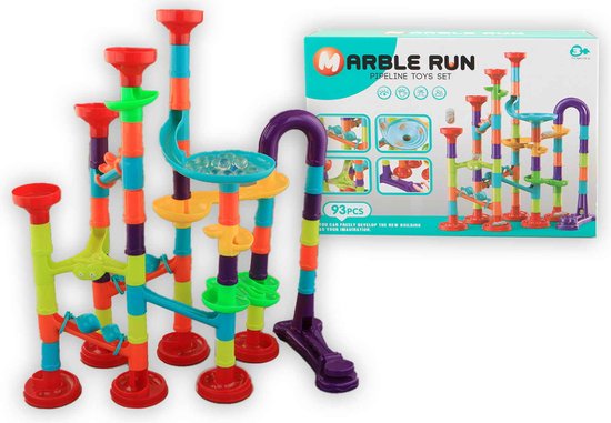 93-delige Marble Run knikkerbaan