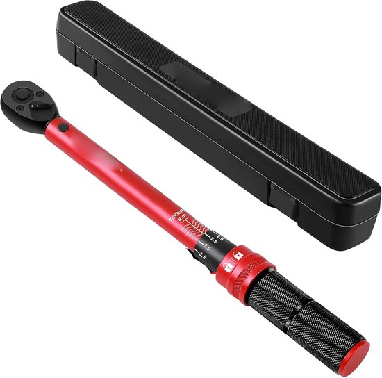 Momentsleutel 3/8 Inch - 5-60 Nm - Compacte Momentsleutel met ±3%