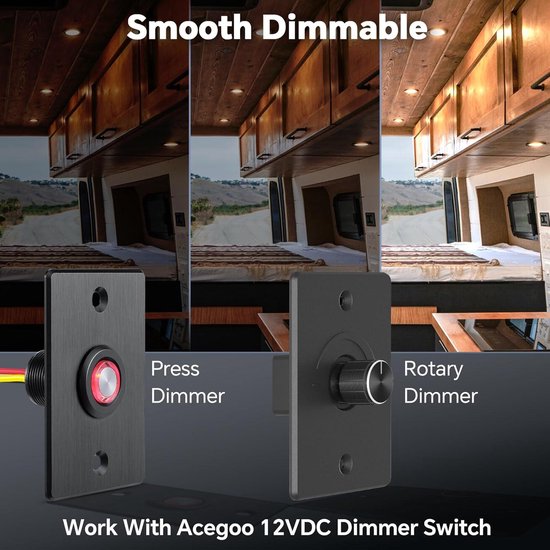 Prodotto: 20375 - FARETTO 12V FLESSIBILE LED CROMO TESTA ACRILICO 1W CON PRESA USB - DIMATEC (ACCESSORI PER CAMPER-CARAVAN-ELETTRICITA' - ILLUMINAZIONE