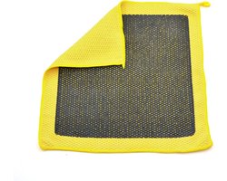 Klei Doek Auto – 3D Kleidoek – Geperforeerde Clay Towel Mitt - Detailingdoek - glad oppervlak - Auto Clay bar - Klei - Lak Gum - Schoonmaakbar - Voor Hars/Teer/Vliegjes/Vogelpoep Verwijderen