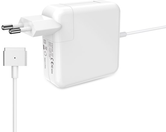 Oplader geschikt voor Macbook Pro 13 Inch - Modeljaar Mid 2012 t/m 2015 - Geschikt voor Magsafe 2 lader 60W - STERCKE®