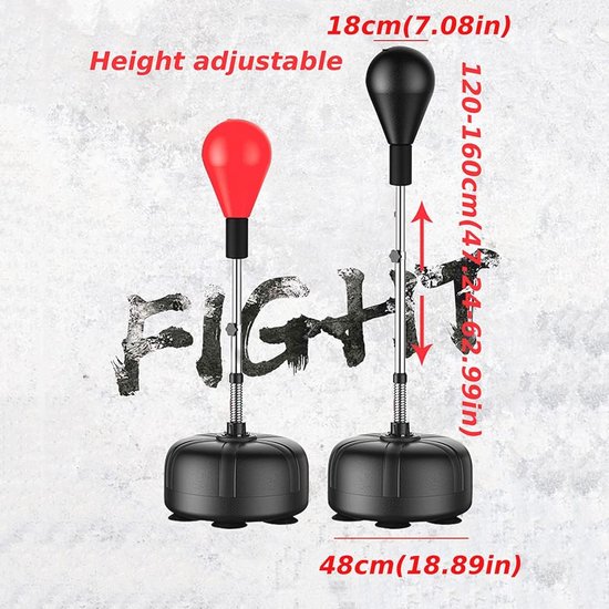 Greensen Soporte de Pared para Bolsa de Boxeo, Capacidad 100 kg, para Entrenamiento en Casa