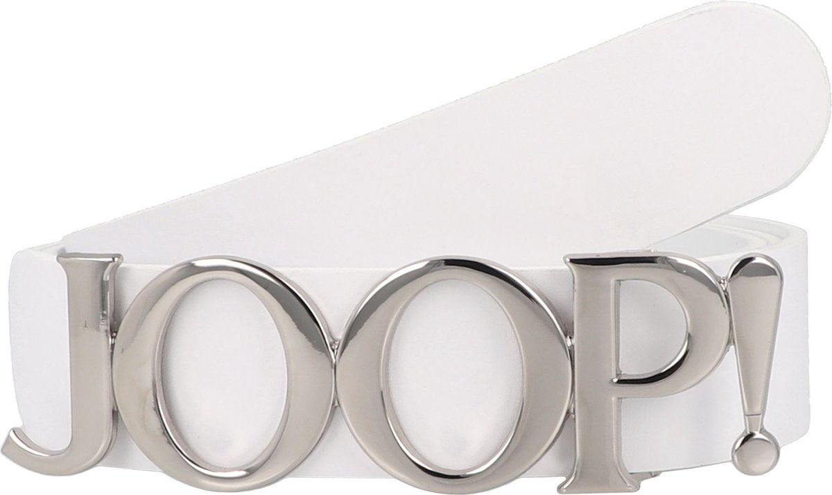 Joop! Riem Leer - Dames - 85 cm - white-silver